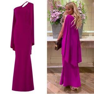Chiara Boni Magenta Maxi Dress